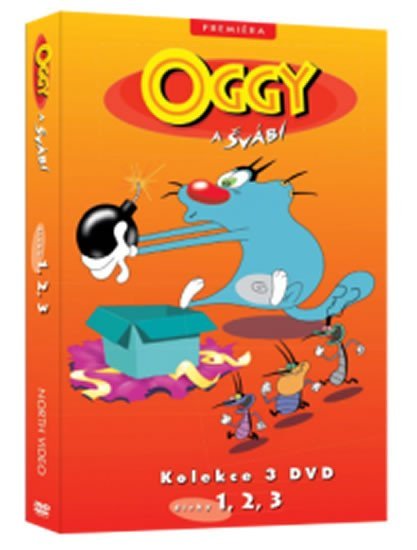 Levně Oggy a švábi 1 - 3 / kolekce 3 DVD