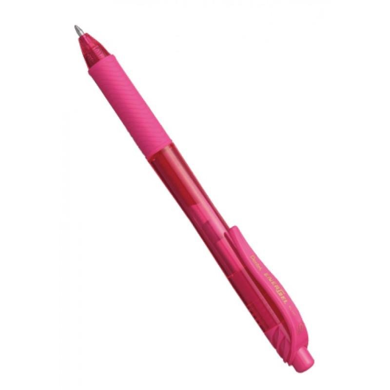 Levně Pero gelové Pentel EnerGel BL107 - růžové 0,7mm