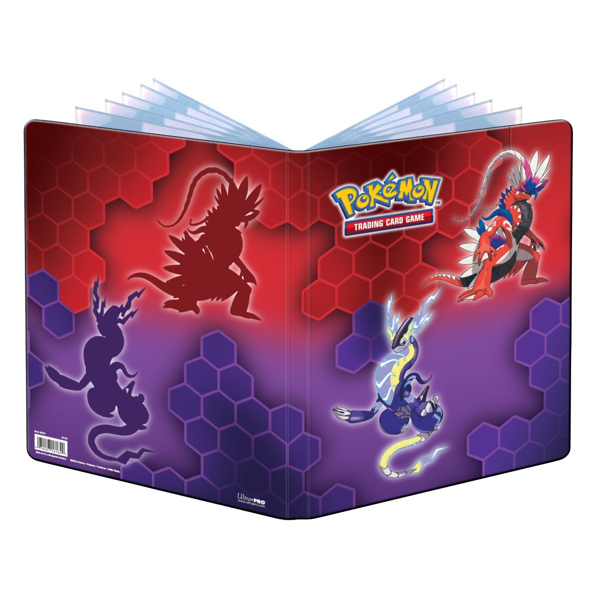 Pokémon UP: GS Koraidon &amp; Miraidon - A4 album na 180 karet