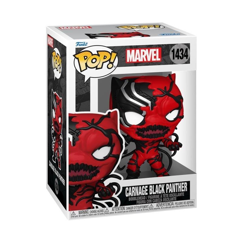 Levně Funko POP Marvel: Carnageized - Black Panther