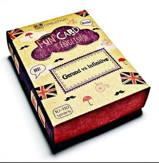 Levně Fun Card English: Gerund vs Infinitive - autorů kolektiv