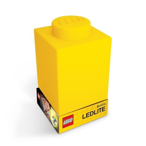 Levně LEGO Classic kostka noční světlo - žlutá