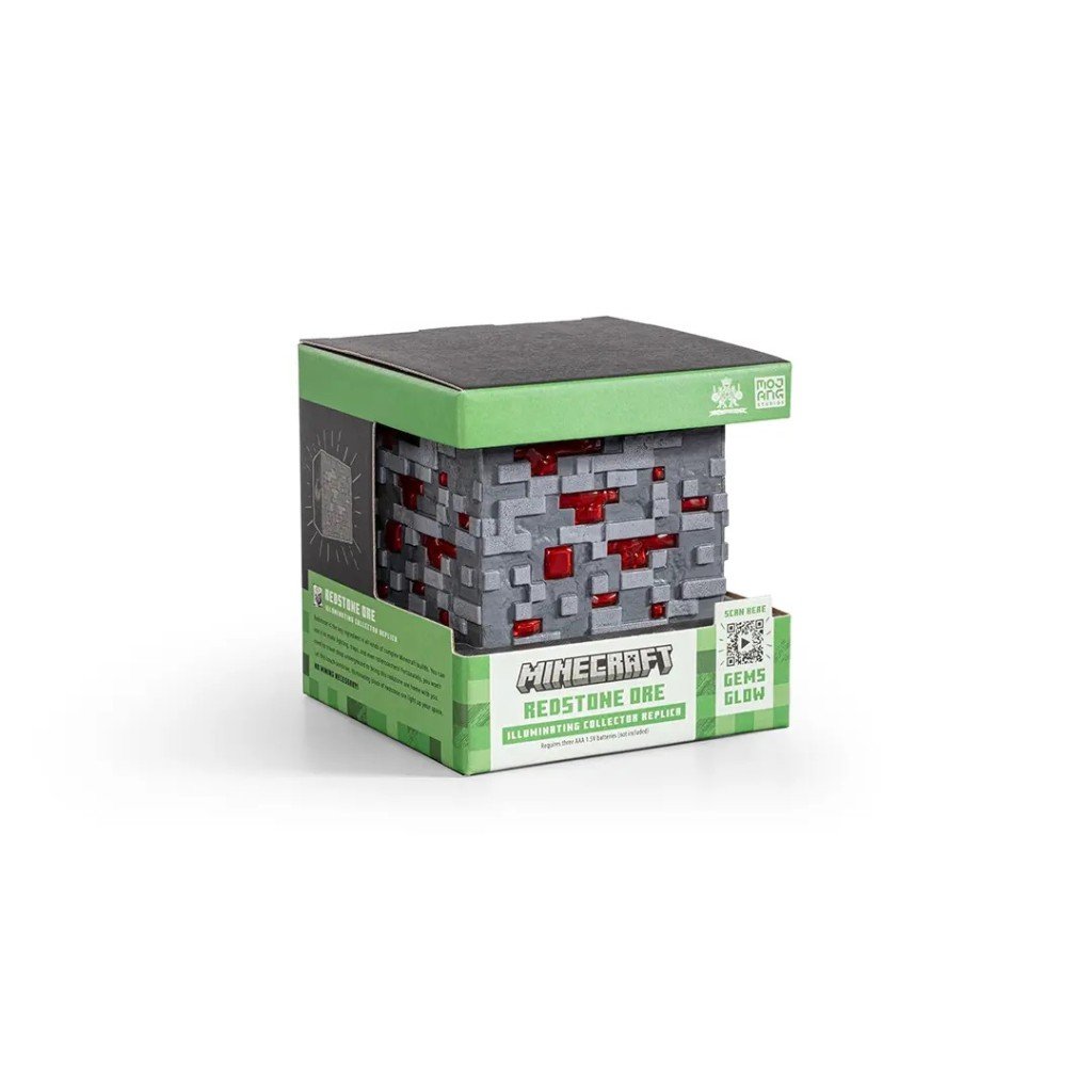 Minecraft Replika - Redstone kostka svítící - EPEE Merch - Noble Collection