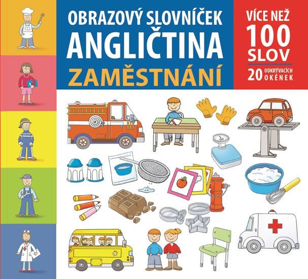 Levně Obrazový slovníček angličtina - Zaměstnání