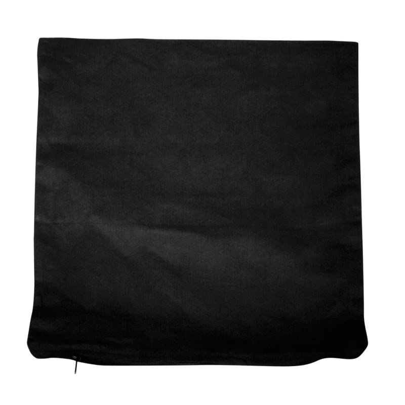 Levně Rayher povlak na polštář 50 x 50 cm černý 100% bavlna