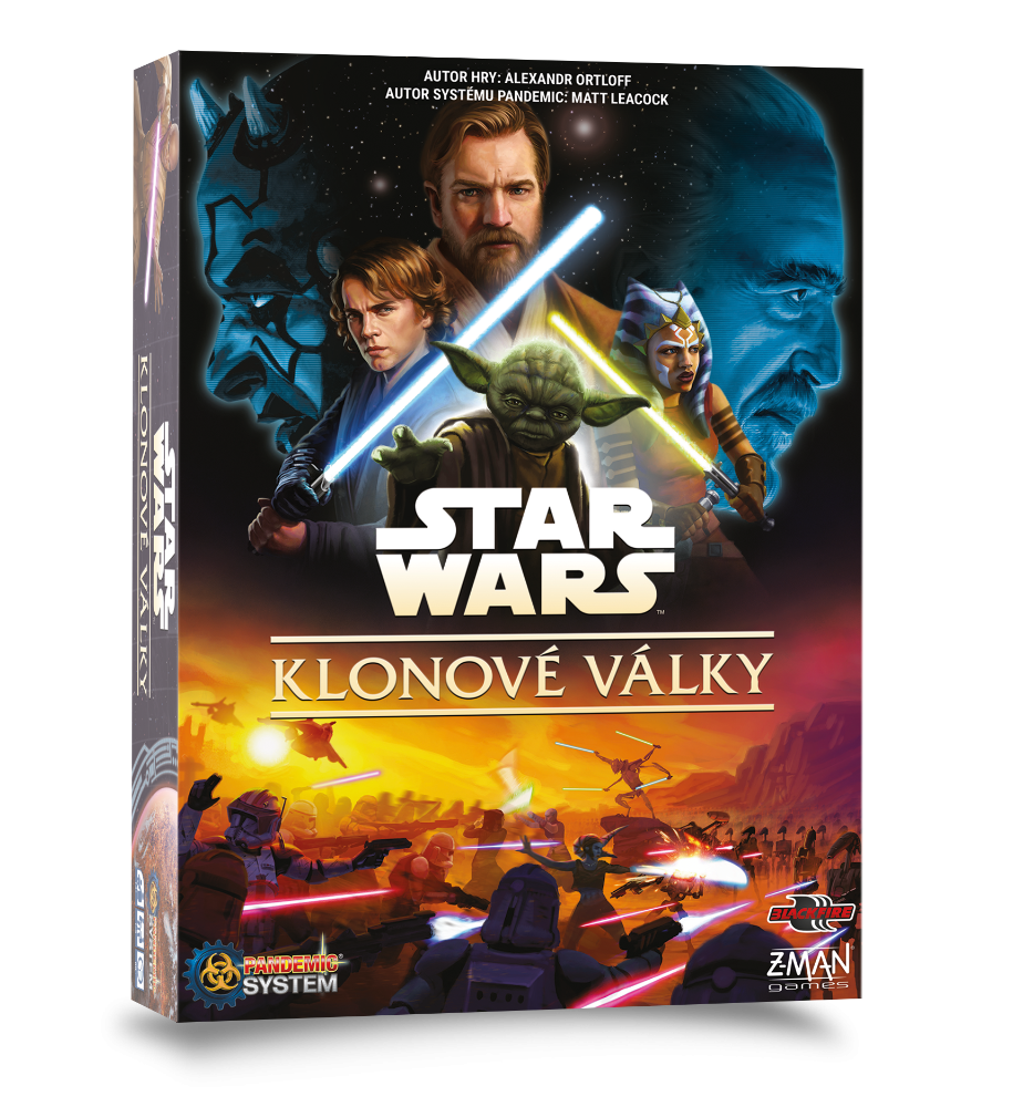 Levně Star Wars: Klonové války - desková hra