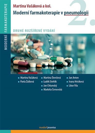 Levně Moderní farmakoterapie v pneumologii, 2. vydání - Martina Vašáková