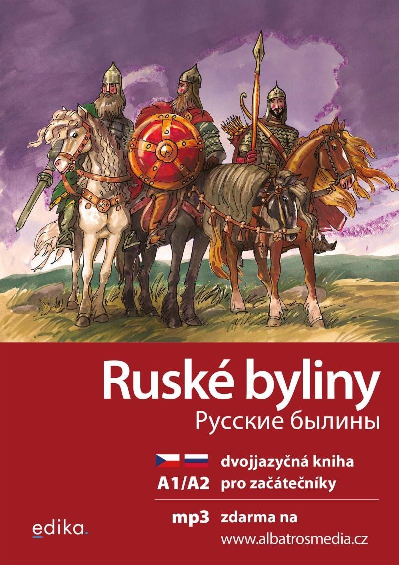 Levně Ruské byliny / Russkije byliny + mp3 zdarma, 2. vydání - Jana Hrčková