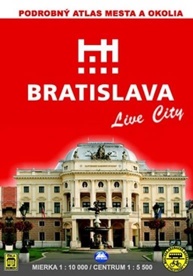 Levně Bratislava a okolie 1:10 000