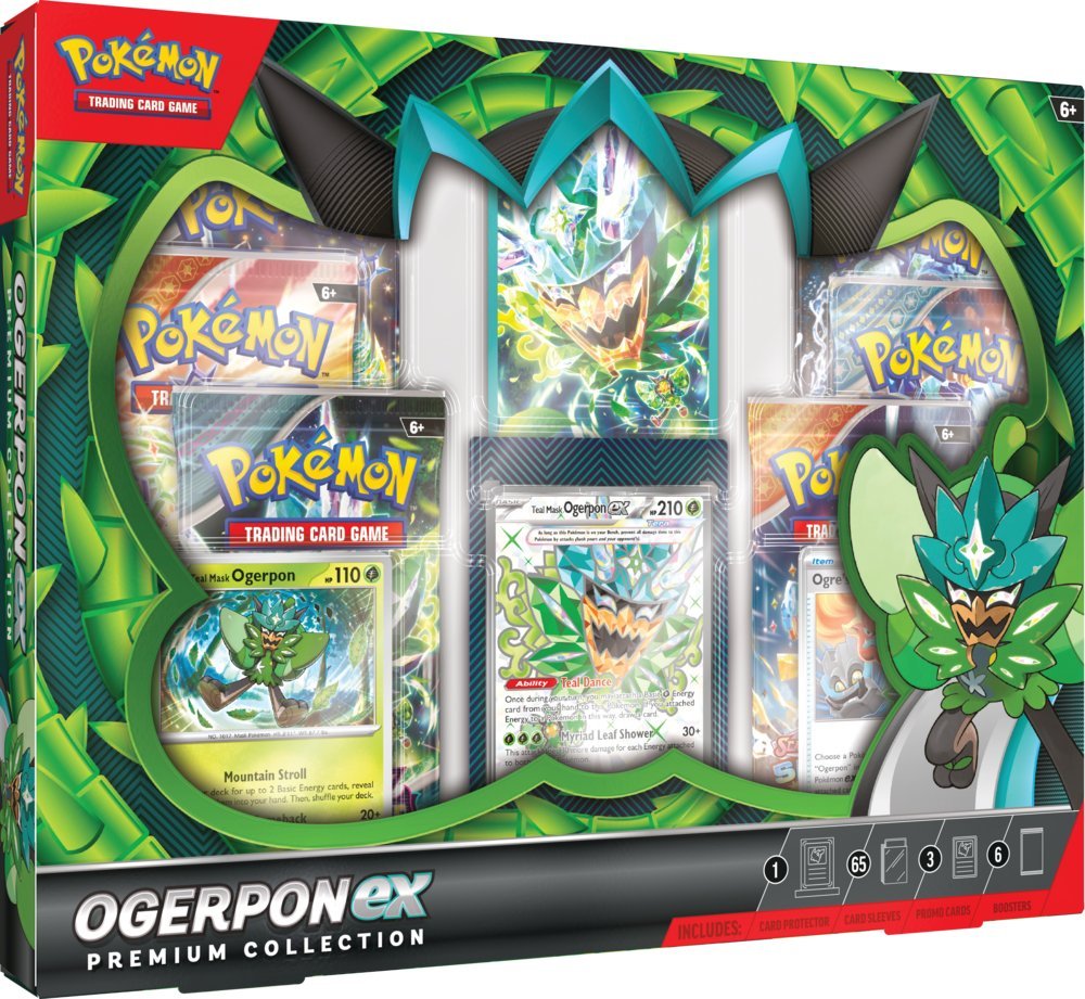 Levně Pokémon TCG: Ogerpon ex Premium Collection