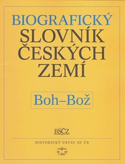 Biografický slovník českých zemí, Boh-Bož - Pavla Vošahlíková