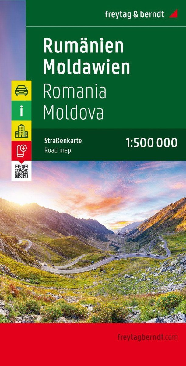 Levně AK 0905 Rumunsko - Moldavsko 1:500 000 / automapa