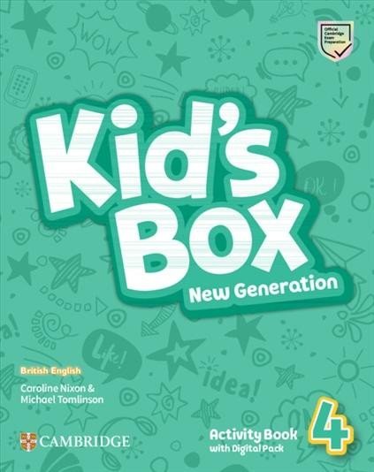 Kid´s Box New Generation 4 Activity Book with Digital Pack British English - Caroline Nixon