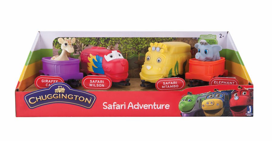 Chuggington - 4 pack Safari park - EPEE