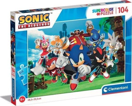 Levně Clementoni Puzzle Sonic 104 dílků