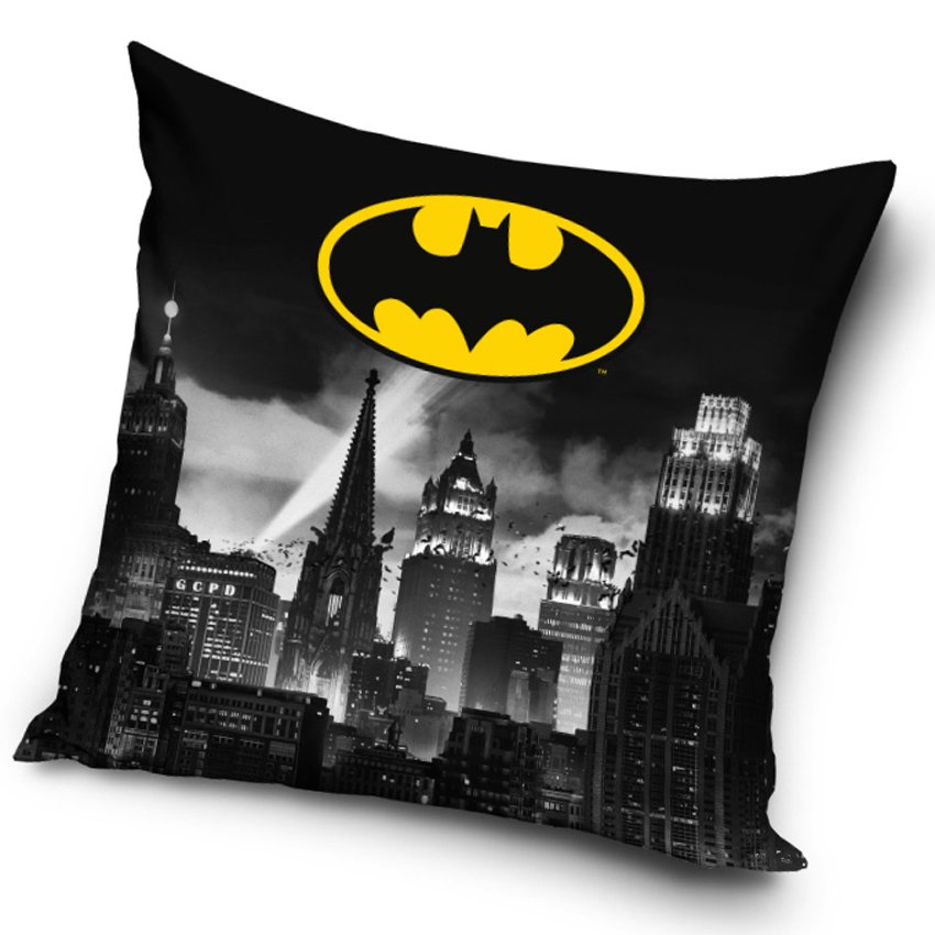 Povlak na polštářek Batman Noční Gotham