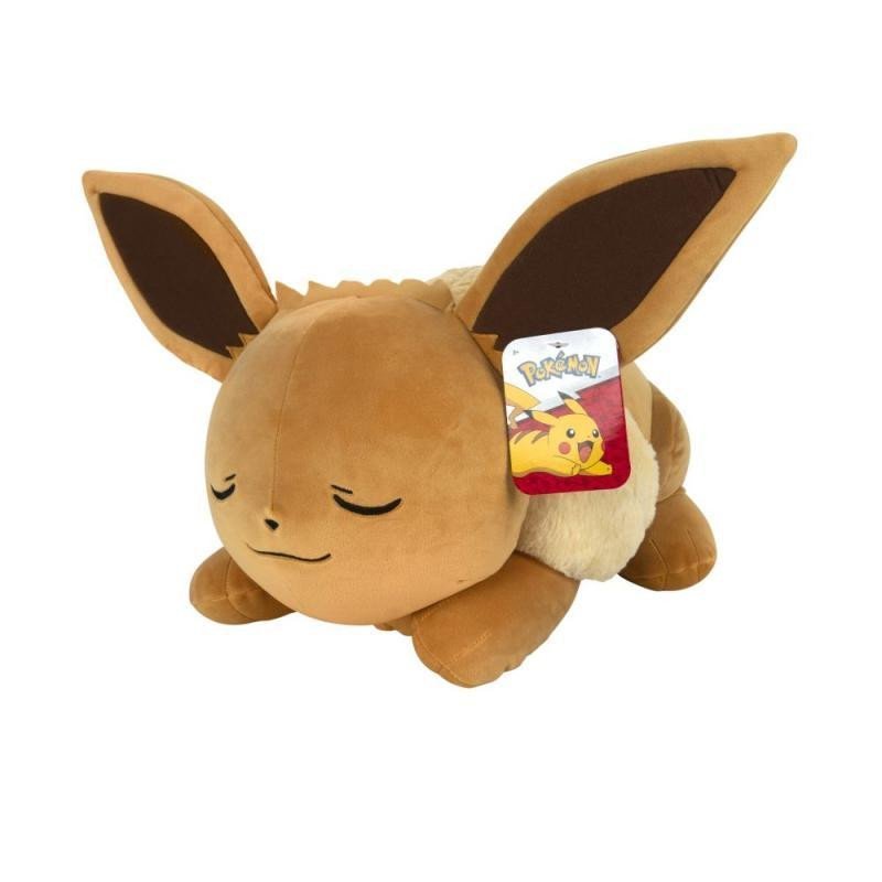 Levně Pokémon plyšák Eevee spící 45 cm