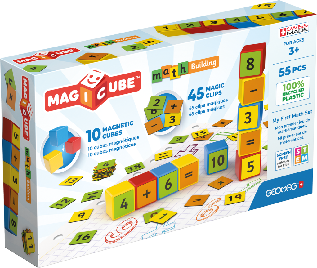 Geomag Magicube Math 55 dílků - Geomag