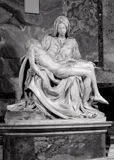 Levně Michelangelo: Pieta - Puzzle/1000 dílků