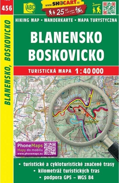 Levně SC 456 Blanensko, Boskovicko 1:40 000