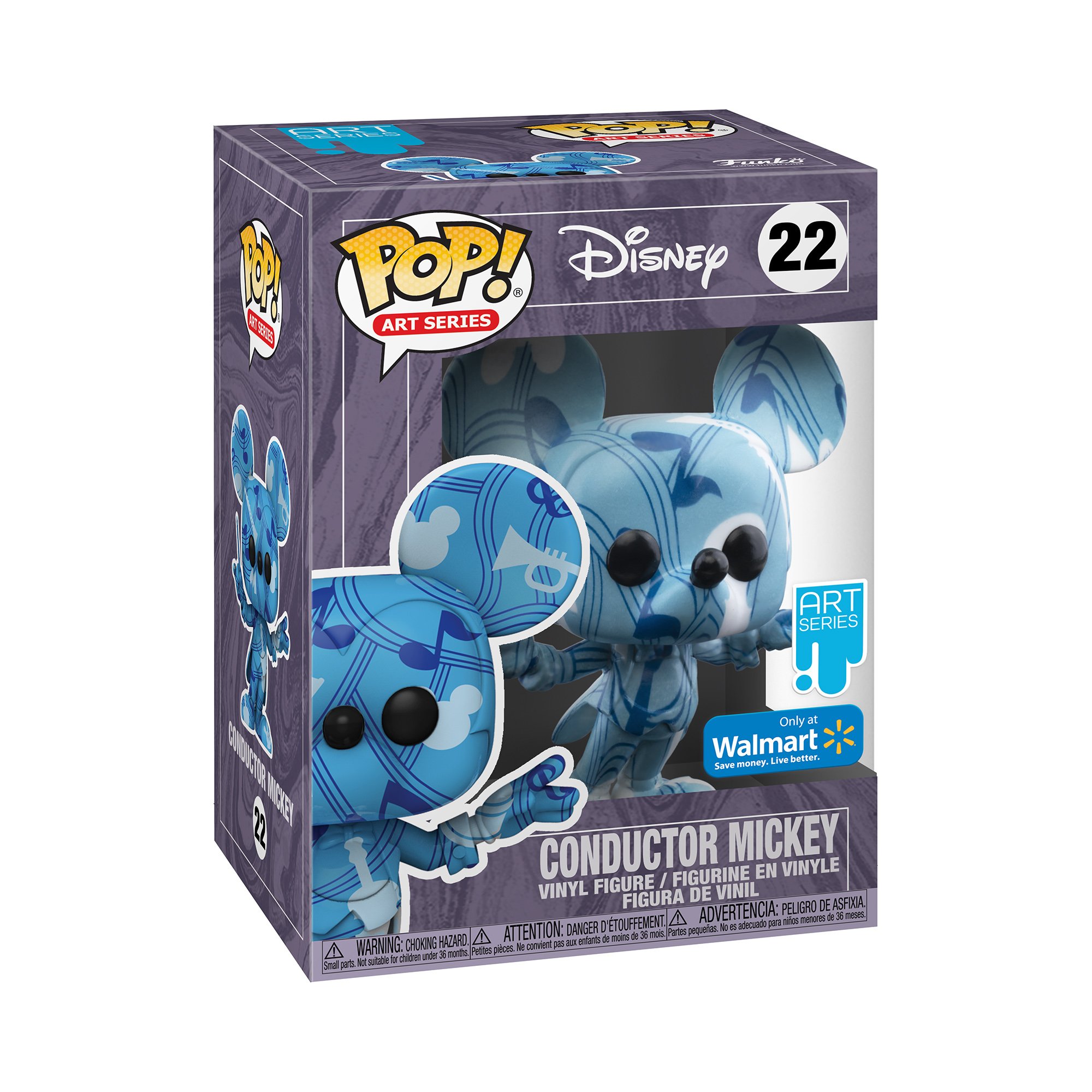 Levně Funko POP Artist Series: Mickey - Conductor Mickey (limited exclusive edition)