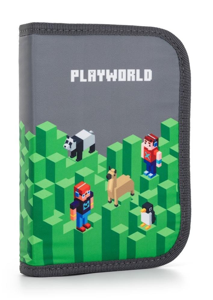 Penál 1 patrový, 2 chlopně, prázdný - Playworld
