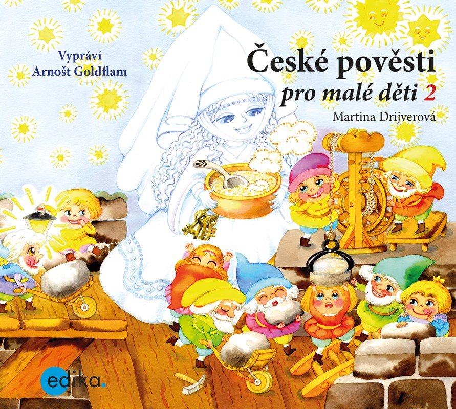 Levně České pověsti pro malé děti 2 (audiokniha pro děti) - Martina Drijverová