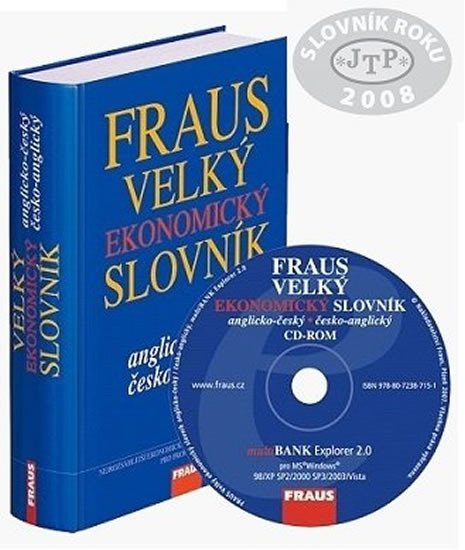 Levně FRAUS komplet Velký ekonomický slovník AČ-ČA (kniha + CD-ROM)