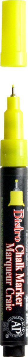 Levně Marvy 485-f5 Křídový popisovač fluo žlutý 1-2 mm