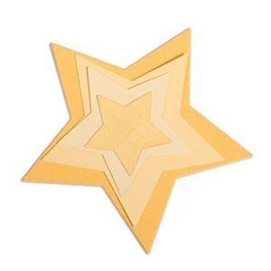 Levně Vyřezávací kovové šablony Framelits - Hvězdy 5 ks
