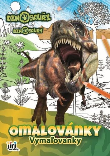Levně Dinosauři - Omalovánky A4