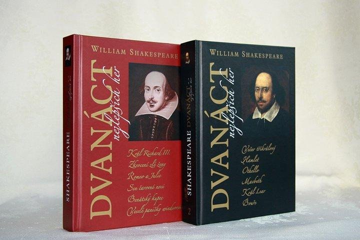 Dvanáct nejlepších her 1+2 komplet, 3. vydání - William Shakespeare