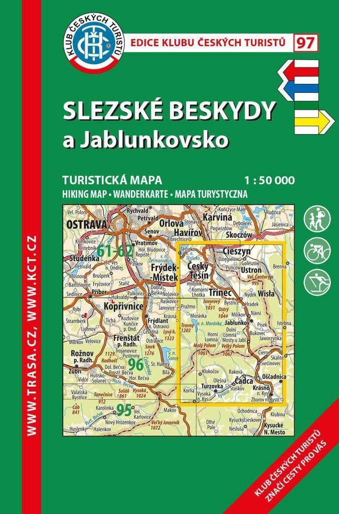Levně KČT 97 Slezské Beskydy a Jablunkovsko 1: 50 000 / 8.vydání 2021