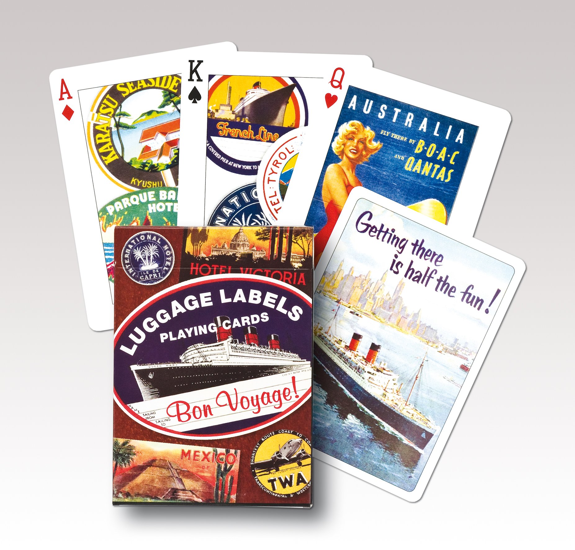 Levně Piatnik Poker - Luggage Labels