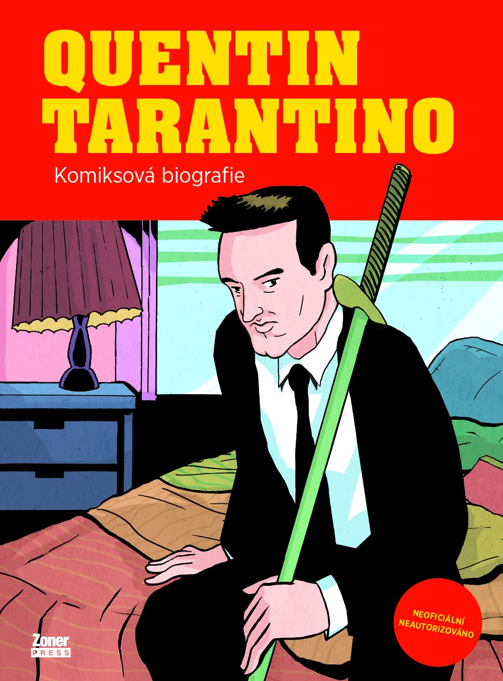 Levně Quentin Tarantino - Komiksová biografie - Michele Botton