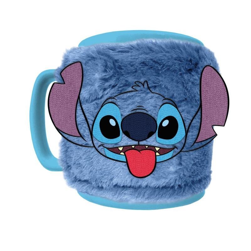 Levně Lilo &amp; Stitch Chlupatý hrnek - Stitch 440 ml - EPEE