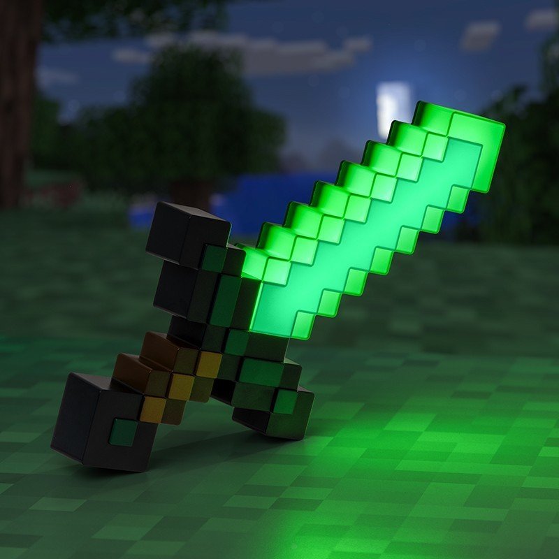 Levně Minecraft Diamond Světlo - Sword - EPEE