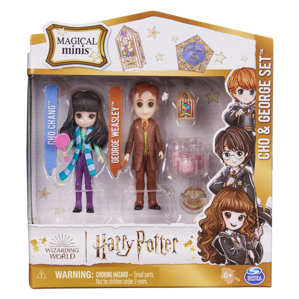 Levně Harry Potter dvojbalení figurek s doplňky George a Cho - Spin Master Harry Potter