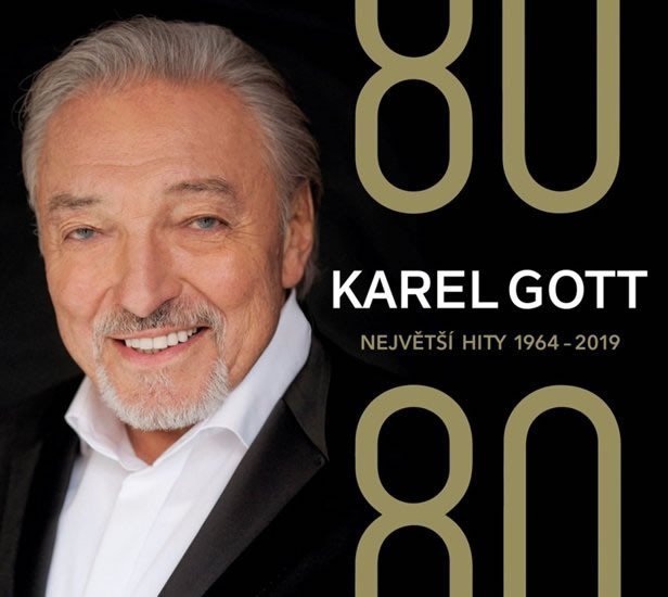 Levně 80/80 Největší hity 1964-2019 - 4 CD - Karel Gott