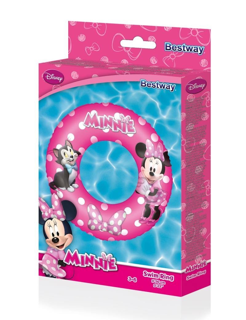 Levně Nafukovací kruh Minnie 56 cm - Alltoys Bestway
