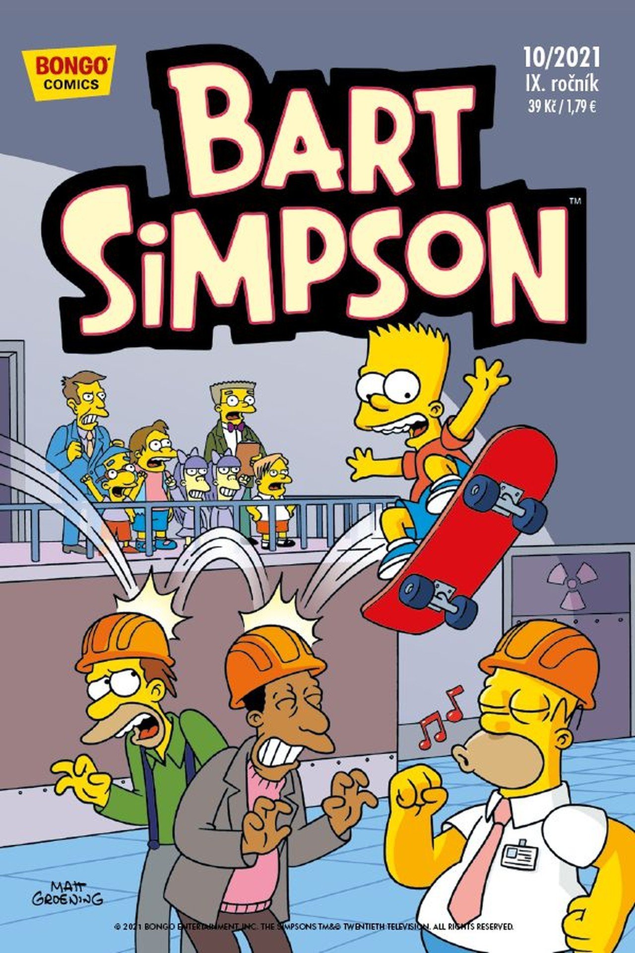 Levně Simpsonovi - Bart Simpson 10/2021 - kolektiv autorů