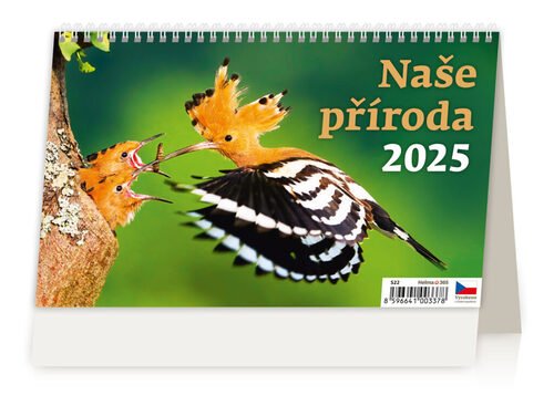 Levně Naše příroda 2025 - stolní kalendář