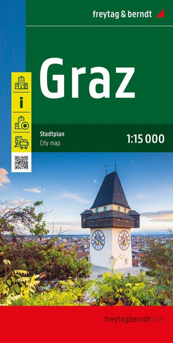 Levně Graz 1:15 000 / plán města