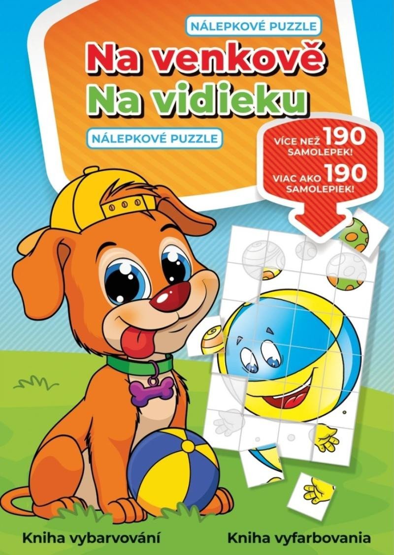 Product detail of Na venkově - Nálepkové puzzle / Na vidieku - Nálepkové puzzle