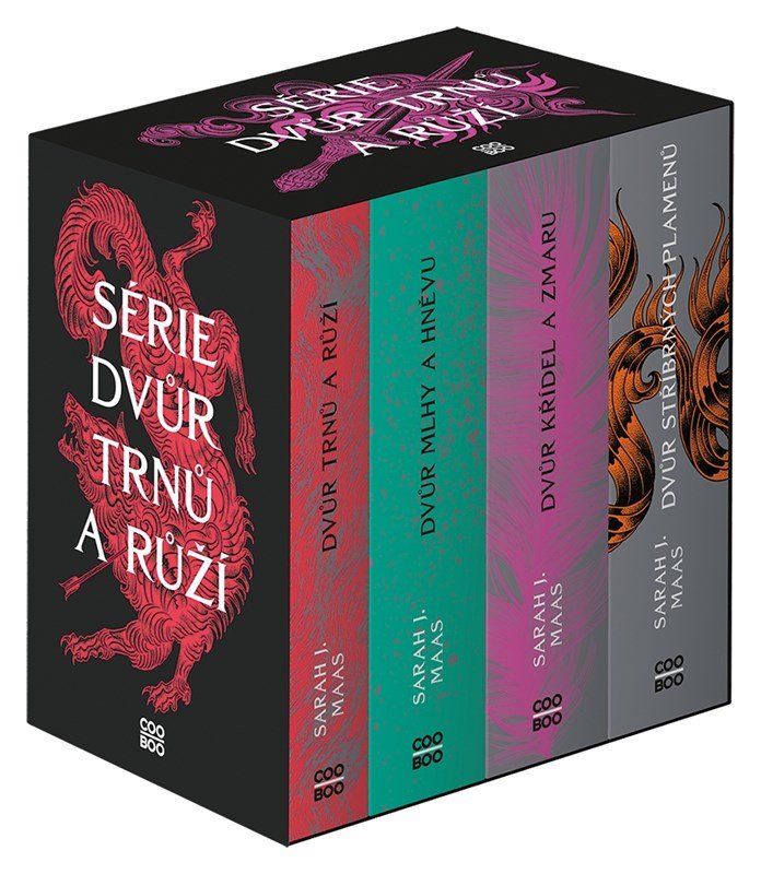 Levně Dvůr trnů a růží - box 1-4 - Sarah Janet Maas