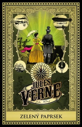 Levně Zelený paprsek, 1. vydání - Jules Verne