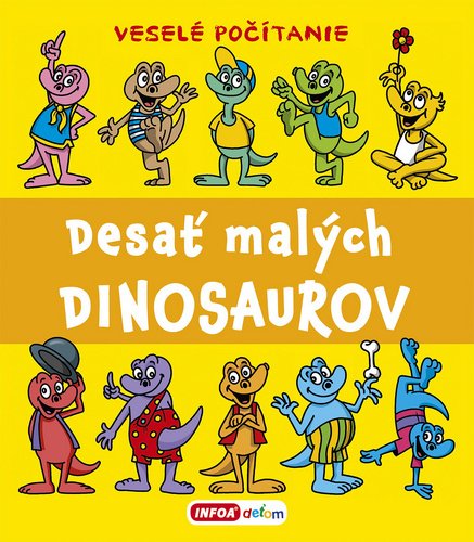Levně Desať malých dinosaurov - Pavlína Šamalíková