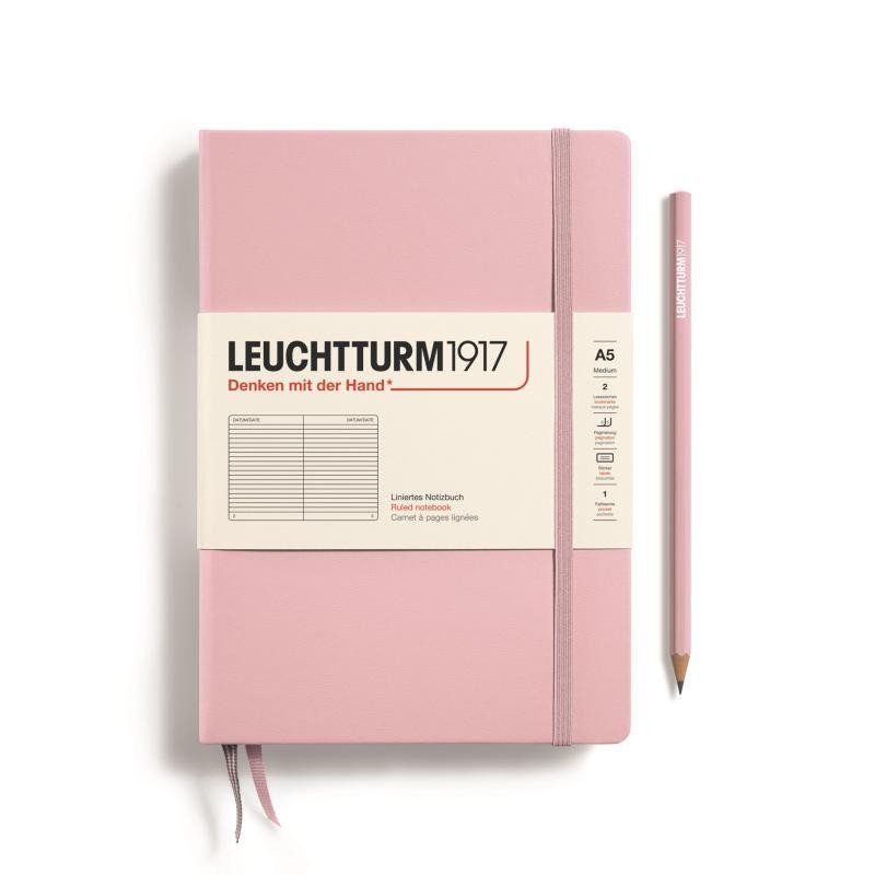 Levně Leuchtturm1917 Zápisník Powder Medium A5 linkovaný