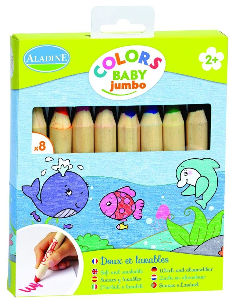 Levně ColorsBaby pastelky 8 ks