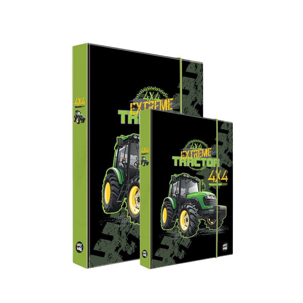 Levně Box A4+A5 traktor